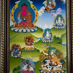 Tranh Phật Mật Tông - Kích thước 30 * 38cm và 38 * 48cm  CÓ HOẢ TỐC 841466