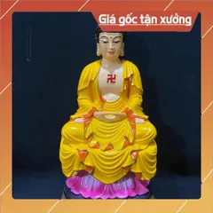 Tượng Phật A Di Đà Cao 18cm Composite nhiều mẫu 841461