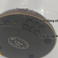 Đèn đài niệm phật cầu thuỷ tinh cao cấp  kèm củ sạc trắng 5v1A  kiểu dáng thiền có kinh địa tạng 841495