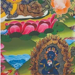 Tranh Ngũ Thần Tài ( có khung ) KT 19*25cm 28*38cm và 38*48cm  CÓ HOẢ TỐC 841536