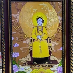 Tranh CÔ TƯ ĐỊA PHỦ ( có khung ) Kích thước 19*25, 28*38 và 38*48cm  CÓ HOẢ TỐC 841566