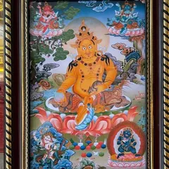Tranh MẬT TÔNG JAMBALA (có khung)  CÓ HOẢ TỐC 841567
