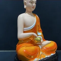 Tượng Thánh Tăng Sivali Tài Lộc - Cao 20 cm 2 màu cực đẹp - TƯỢNG SIVALY 20CM 841576