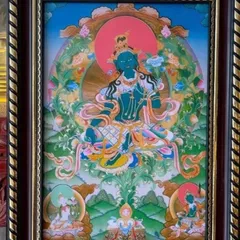 Tranh TARA ĐỎ ( có khung)  CÓ HOẢ TỐC 841594