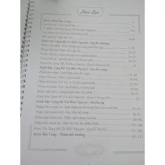 Vở chép in mờ danh hiệu Phật  CÓ HOẢ TỐC