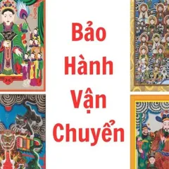Tranh thờ TỨ PHỦ - có khung, đủ kích thước 19*25, 28*38cm, 38*48cm  CÓ HOẢ TỐC 841641