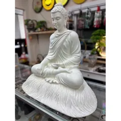 Tôn Tượng Bổn Sư Thích Ca cao 20 cm trang trí, bàn trà, hồ thủy sinh, tiểu cảnh, bán cạn có 3 màu 841629