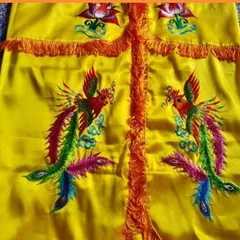 ÁO QUAN ÂM, ÁO MÂU MÀU HỒNG THÊU RỒNG PHỤNG NHIỀU CỠ ĐẸP LẮM 841631
