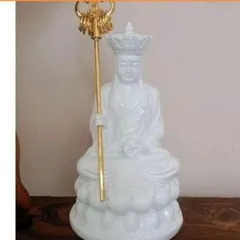 Tôn tượng ngài Địa Tạng Vương Bồ Tát Cao 10cm cực đẹp 841634