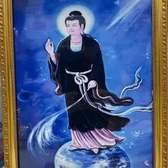 KHUNG HÌNH THỜ CÓ ẢNH ĐỨC HUỲNH GIÁO CHỦ, CÔ BƠ, ĐỊA MẪU, BÁC HỒ, CẬU TÀI CẬU QUÝ, QUAN CÔNG, ÔNG TÀ....