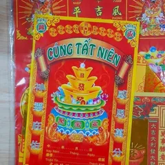 Bộ Giấy Cúng Tất Niên Đài Loan Việt Hóa 841651