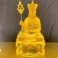Tượng Địa Tạng ngồi 16cm nhiều màu 841687