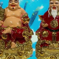 Cặp Tài Địa NGỒI CHÉO CHÂN XI ĐỎ CAO CẤP NHIỀU SIZE TD58 - TD59 841689