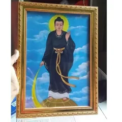 KHDT01 - Hình thờ, Tranh treo, để bàn, Mẹ Diêu Trì+ gồm Khung + ép plastic đầy đủ kích thước 841711