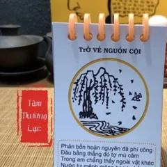 Bộ tranh thiền tông Phật giáo 10 trang bỏ túi xem để suy ngẫm hàng ngày