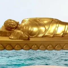 Tượng Phật Tổ Nằm Nhập Niết Bàn 22cm có 3 màu khách lựa 841764