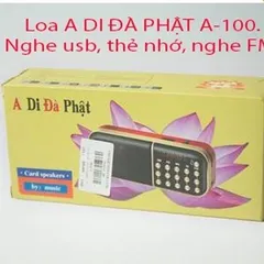 TẶNG  SẠC,TRỌN BỘ LOA NGHE PHÁP A-100 ĐÀI SEN +  THẺ NHỚ 8GB NGHE PHÁP + DANH SÁCH BÀI 841788