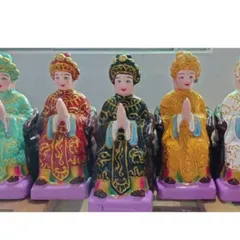 TƯỢNG ĐẤT NUNG tượng Ngũ hành 27cm nương nương HOẢ TỐC 841794