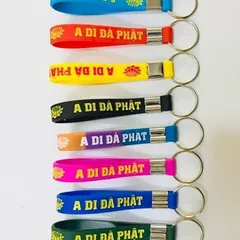 Móc Khóa dây A Di Đà Phật nhiều màu cực đẹp