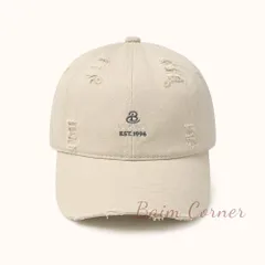 BaimCorner/Mũ lưỡi trai thêu Be Yourself đa màu sắc, chất liệu kaki cotton đội êm, form ôm đầu thoải mái