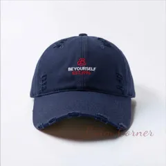 BaimCorner/Mũ lưỡi trai thêu Be Yourself đa màu sắc, chất liệu kaki cotton đội êm, form ôm đầu thoải mái