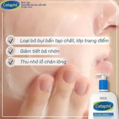 ✨ Sữa rửa mặt Cetaphil Gentle Skin Cleanser dịu nhẹ 125ml - Giao nhanh 2h, chính hãng