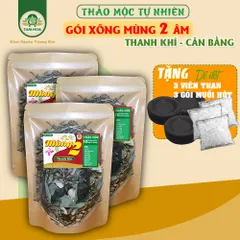 Gói Xông Nhà Thảo Mộc Mùng 2 âm Thanh Khí Tam Hoa giúp khởi đầu nhẹ nhàng cho tháng mới cân bằng