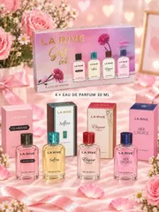 🎁 Set 4 chai La Rive Women's Gift Set EDP nước hoa nữ cao cấp, giao hỏa tốc 4x30ml