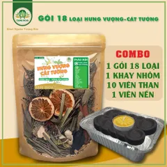 Gói Xông Nhà Đặc Biệt 18 loại Thảo Mộc Hưng Vượng, Cát Tường Tam Hoa giúp khởi sắc mạnh mẽ, bình an