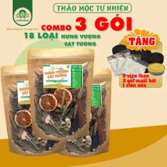 Gói Xông Nhà Đặc Biệt 18 loại Thảo Mộc Hưng Vượng, Cát Tường Tam Hoa giúp khởi sắc mạnh mẽ, bình an