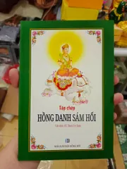 Vở chép kinh in mờ Hồng Danh Sám hối