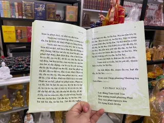 Kinh A Di Đà Bìa Xanh Lá - Giấy Màu