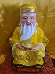 Bộ tượng hai ông Thần Tài-Thổ Địa cao 30cm cực đẹp - TĐ39-500