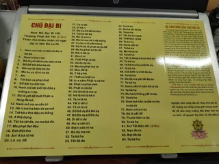 Tờ chú đại bi 84 hóa thân khổ A4