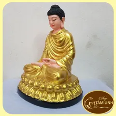 Tượng Phật Bổn Sư Thích Ca Mâu Ni Composite cao cấp - cao 30cm, rất đẹp, cực chạy