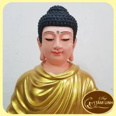 Tượng Phật Bổn Sư Thích Ca Mâu Ni Composite cao cấp - cao 30cm, rất đẹp, cực chạy