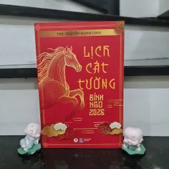 SỔ TAY Sách - Lịch Cát Tường Bính Ngọ 2026 - Tác giả Nguyễn Mạnh Linh