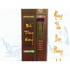 Nhang sạch thảo dược MINH THÔNG HƯƠNG 6 Tấc (60cm) - HỘP 100 CÂY