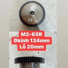 Nhông Thẳng Modul 2- 48R / 49R / 50R / 55R / 60R / 65R . Dày 20mm. Có Cùi .Thiết Kế Nhỏ Gọn