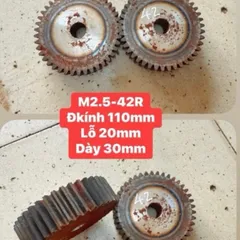 Nhông Thẳng Modul M2.5 - 42R / 43R / 44R / 45R . Dày 30mm Ko Cùi. Hàng Chất Lượng Cao Chào mừng bạn đến với A Tày Chain