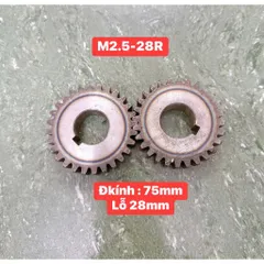 Nhông Ép Mía Siêu Sạch M2.5-28R / M2.5-32R / M3-23R / M3-21R / M3-24R / M3-27R .Lỗ 28mm. Dày 20mm