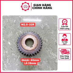 Nhông Ép Mía Siêu Sạch M2.5-28R / M2.5-32R / M3-23R / M3-21R / M3-24R / M3-27R .Lỗ 28mm. Dày 20mm