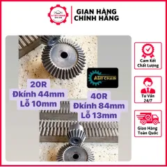 Bánh Răng Côn M2 : 20-40Răng ( tỉ số truyền 1:2 ) / M2 : 20-60Răng ( tỉ số truyền 1:3 )