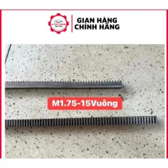 Thanh Răng Modul M1.75 - 15 Vuông . Dài 1 mét. ATAY CHAIN SINCE 2008.