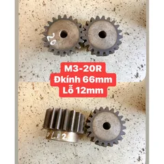 Thanh Răng Modul 3 - 20Vuông / 30Vuông/ 25Vuông (Dài 1mét) & Bánh Răng 12R / 20R / 21R / 25RChất Lượng Cao