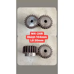 Nhông Thẳng Modul M4 - 15R / 16R / 18R / 24R Dày 40mm Có Cùi  Hàng Chất Lượng Cao