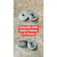 Puly 8M - 16R/18R/20R/22R/24R/25R/26R/28R/30R/32R/34R/36R/38R/40R/50R/56R/60R Rộng-Dùng Cho Dây Đai 25mm