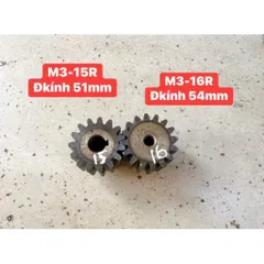 Nhông Thẳng Modul 3 - 15R / 16R / 17R /18R / 19R / 20R. Có Cùi . Dày 30mm Hàng Chất Lượng Cao.