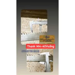 Thanh Răng Modul M4-M5 Vuông 30mm / Vuông 40mm/ Vuông 50mm Dài 1mét Và 1m5.