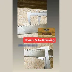 Thanh Răng Modul M4-M5 Vuông 30mm / Vuông 40mm/ Vuông 50mm Dài 1mét Và 1m5.